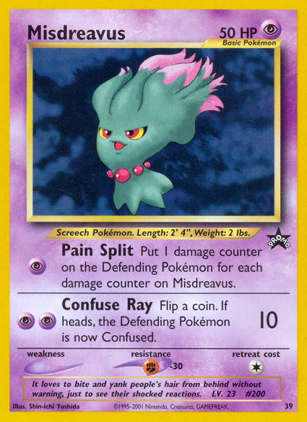 Misdreavus - Pokémon TCG Card