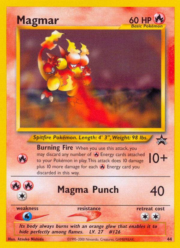 Magmar - Pokémon TCG Card