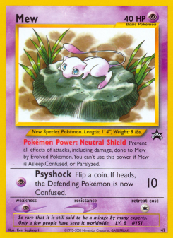 Mew - pokemon TCG Card