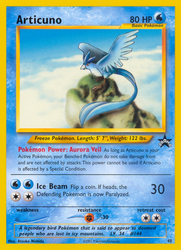 Articuno - Pokémon TCG Card