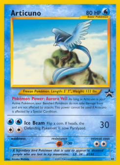Articuno - pokemon TCG Card