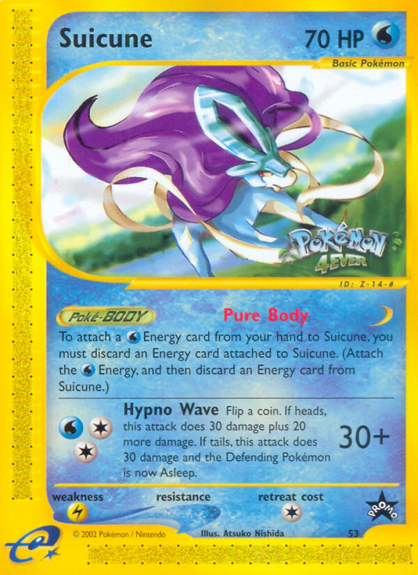 Suicune - Pokémon TCG Card