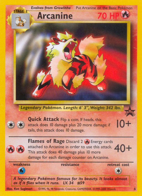 Arcanine - Pokémon TCG Card