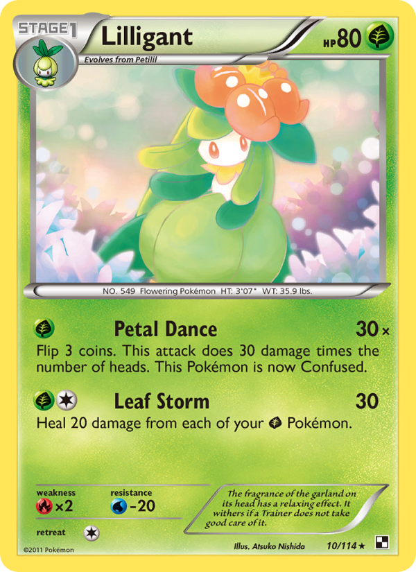 Lilligant - Pokémon TCG Card