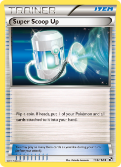 Super Scoop Up - pokemon TCG Card