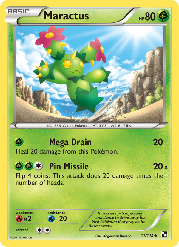 Maractus - Pokémon TCG Card