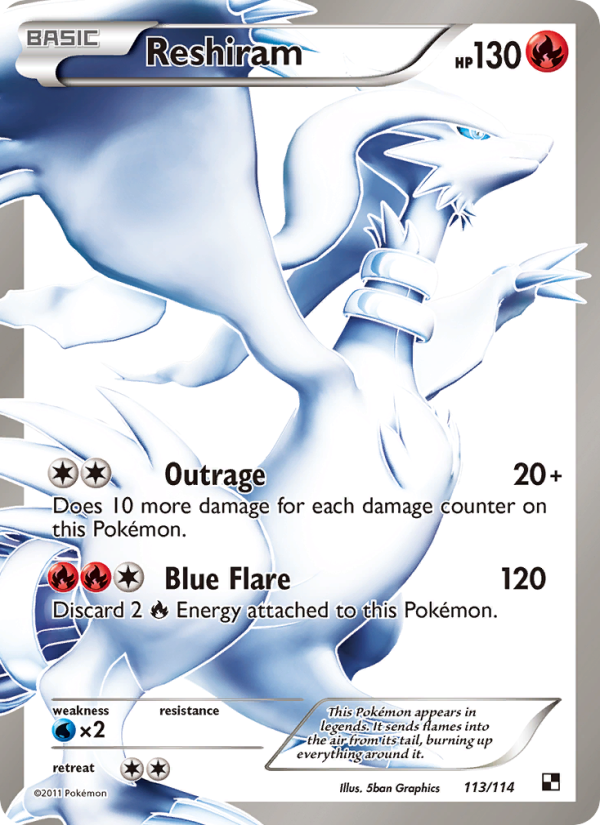 Reshiram - Pokémon TCG Card