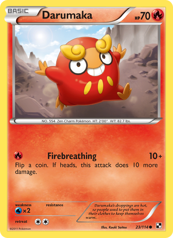 Darumaka - Pokémon TCG Card