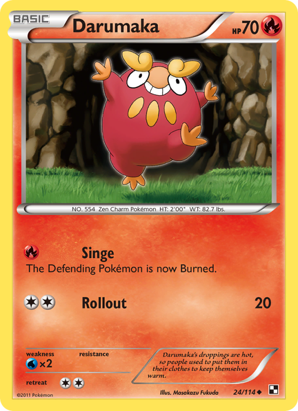 Darumaka - Pokémon TCG Card