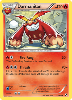Darmanitan - pokemon TCG Card