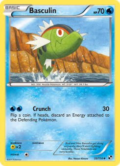 Basculin - pokemon TCG Card