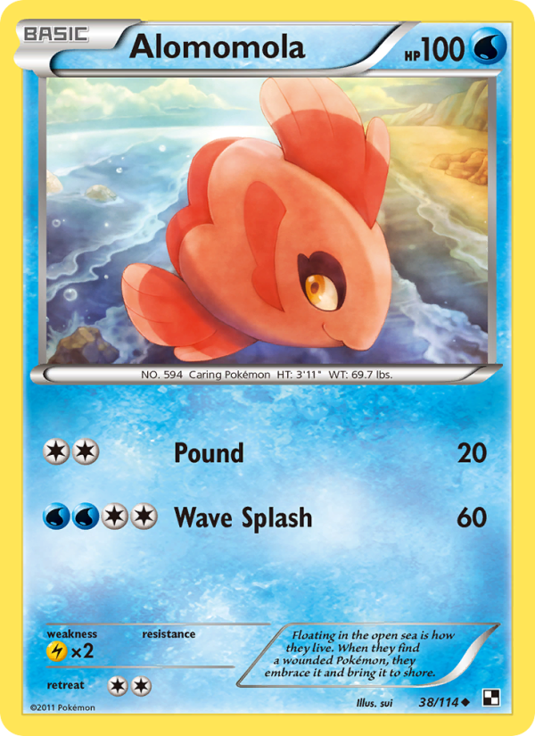 Alomomola - Pokémon TCG Card