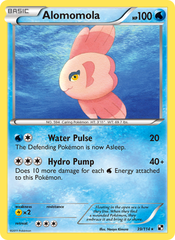 Alomomola - Pokémon TCG Card