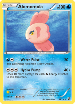 Alomomola - pokemon TCG Card