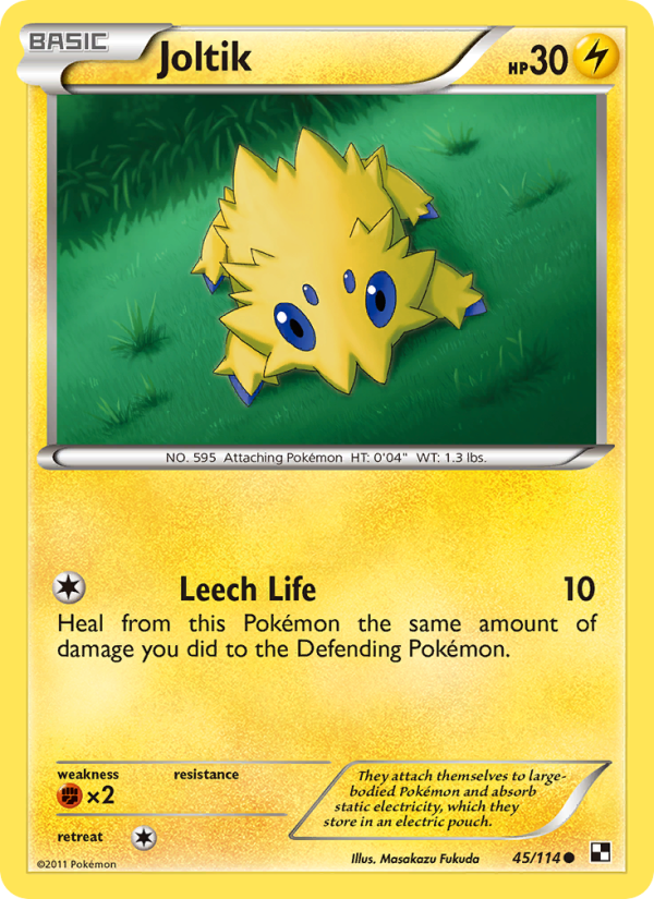 Joltik - Pokémon TCG Card