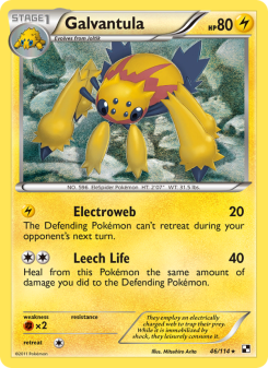 Galvantula - pokemon TCG Card