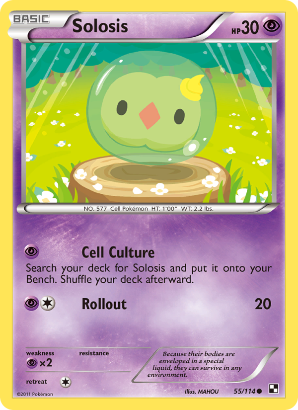 Solosis - Pokémon TCG Card