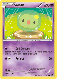 Solosis - pokemon TCG Card