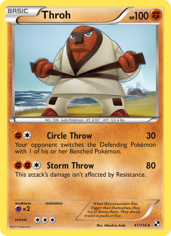 Throh - Pokémon TCG Card