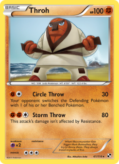 Throh - pokemon TCG Card