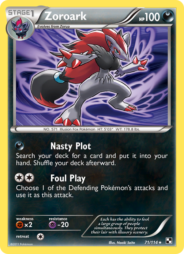 Zoroark - Pokémon TCG Card