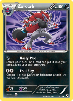 Zoroark - pokemon TCG Card
