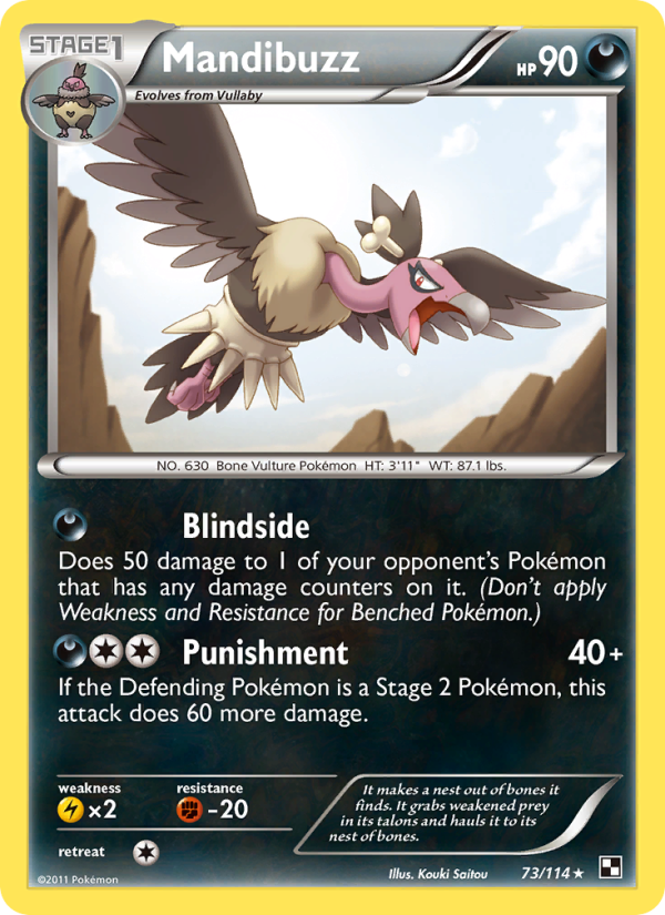 Mandibuzz - Pokémon TCG Card