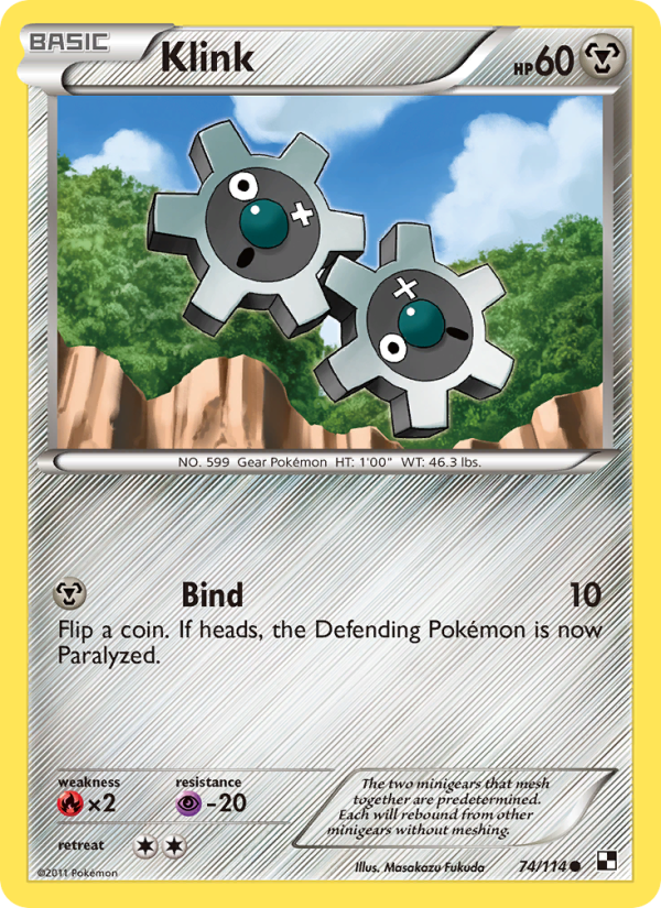 Klink - Pokémon TCG Card