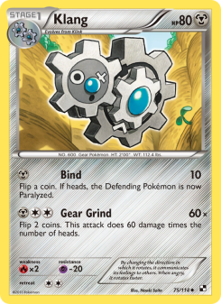 Klang - pokemon TCG Card
