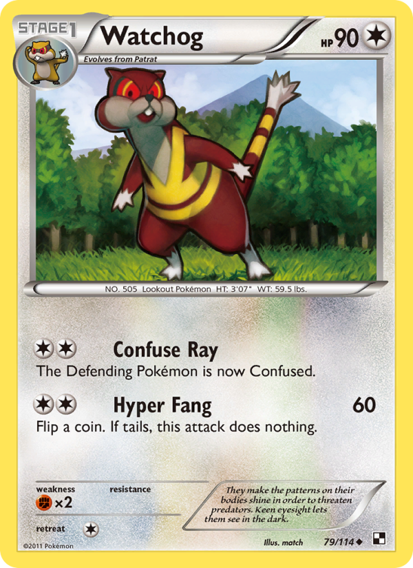 Watchog - Pokémon TCG Card