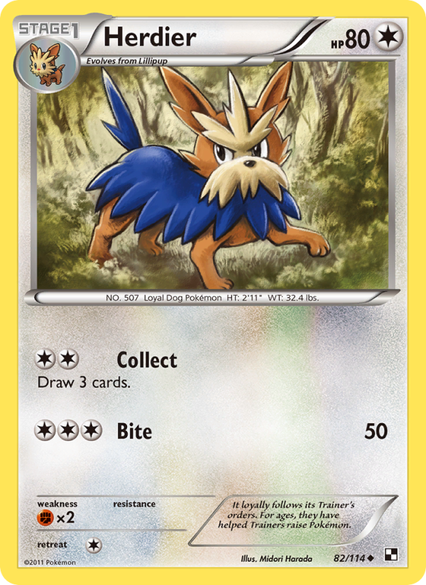 Herdier - Pokémon TCG Card