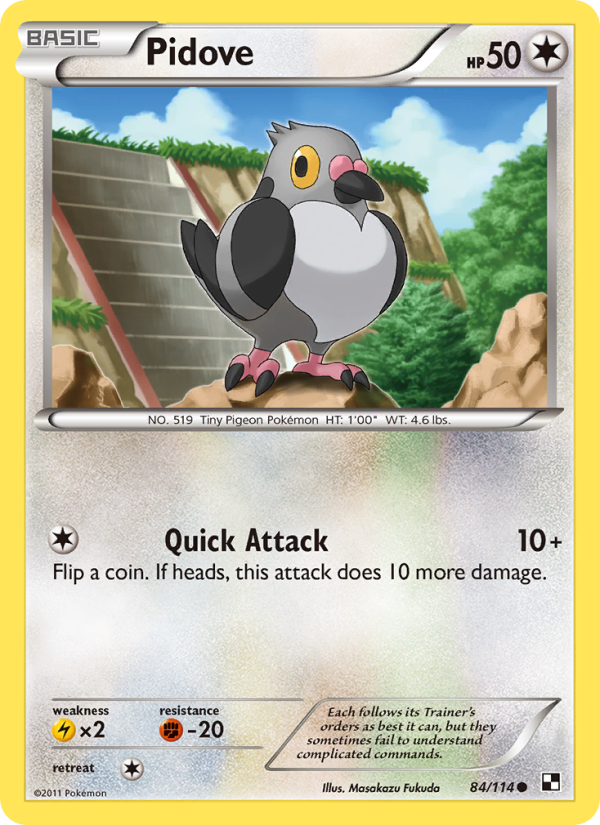 Pidove - Pokémon TCG Card