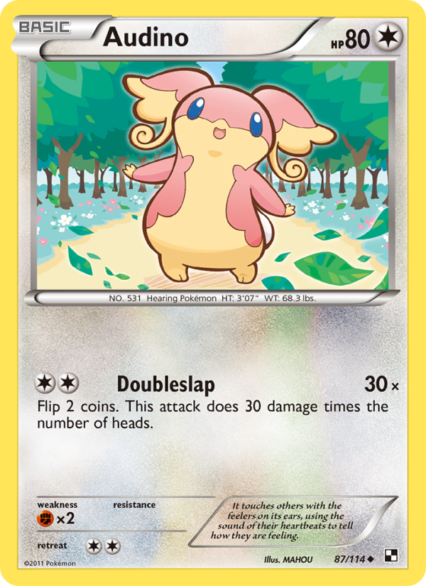 Audino - Pokémon TCG Card
