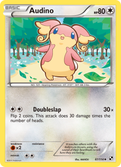 Audino - pokemon TCG Card