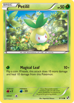 Petilil - pokemon TCG Card
