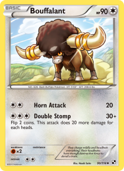 Bouffalant - pokemon TCG Card