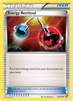 Energy Retrieval - pokemon TCG Card