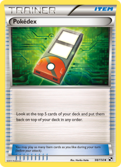 Pokédex - pokemon TCG Card