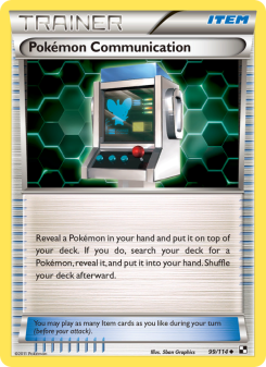 Pokémon Communication - pokemon TCG Card