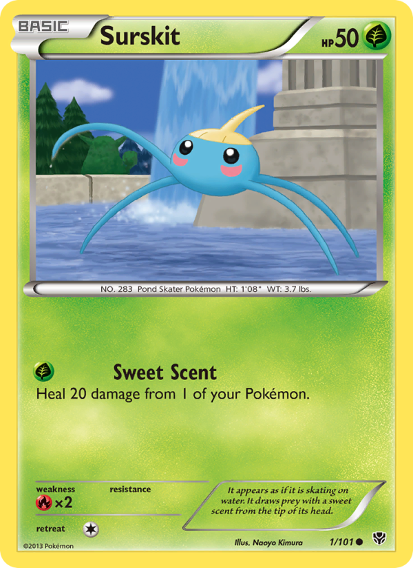 Surskit - Pokémon TCG Card