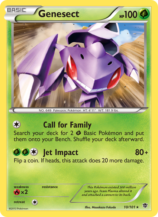 Genesect - Pokémon TCG Card