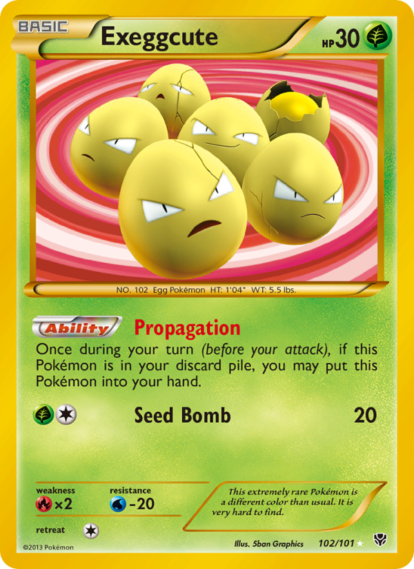 Exeggcute - Pokémon TCG Card