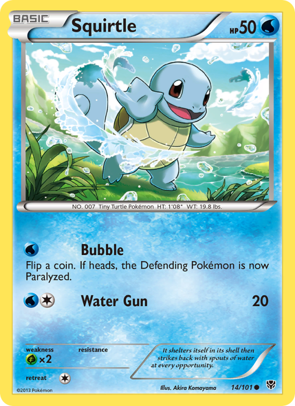 Squirtle - Pokémon TCG Card