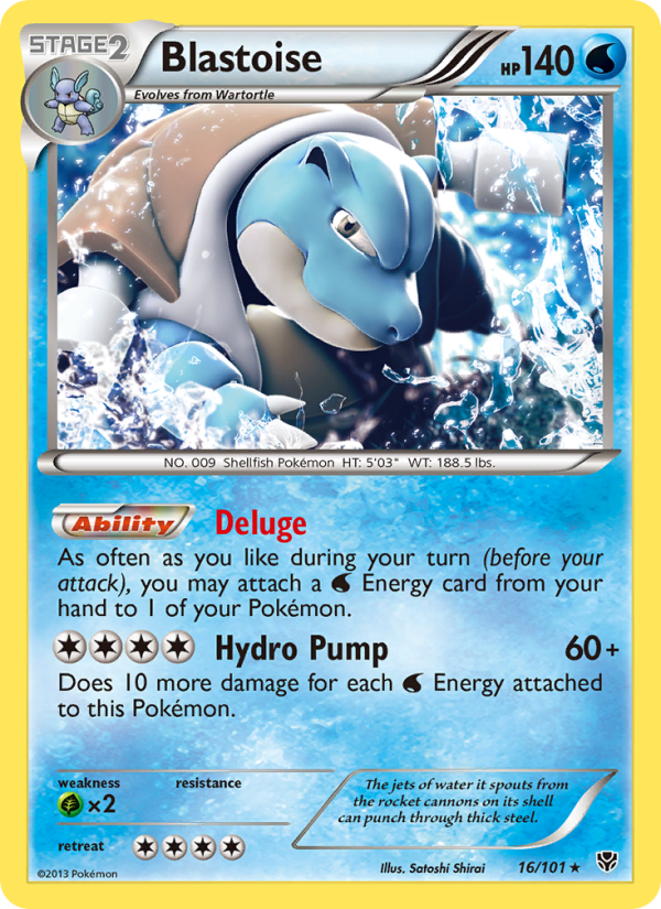 Blastoise - Pokémon TCG Card