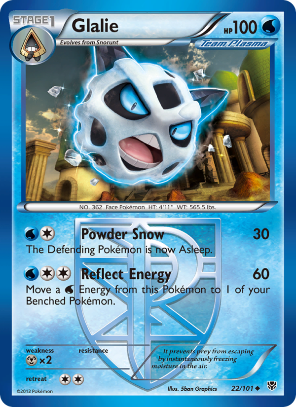 Glalie - Pokémon TCG Card