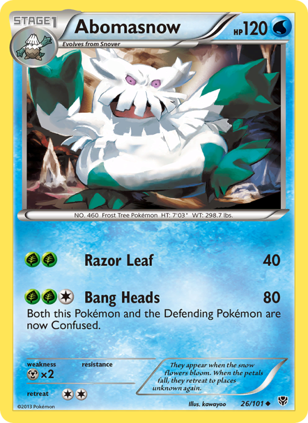Abomasnow - Pokémon TCG Card