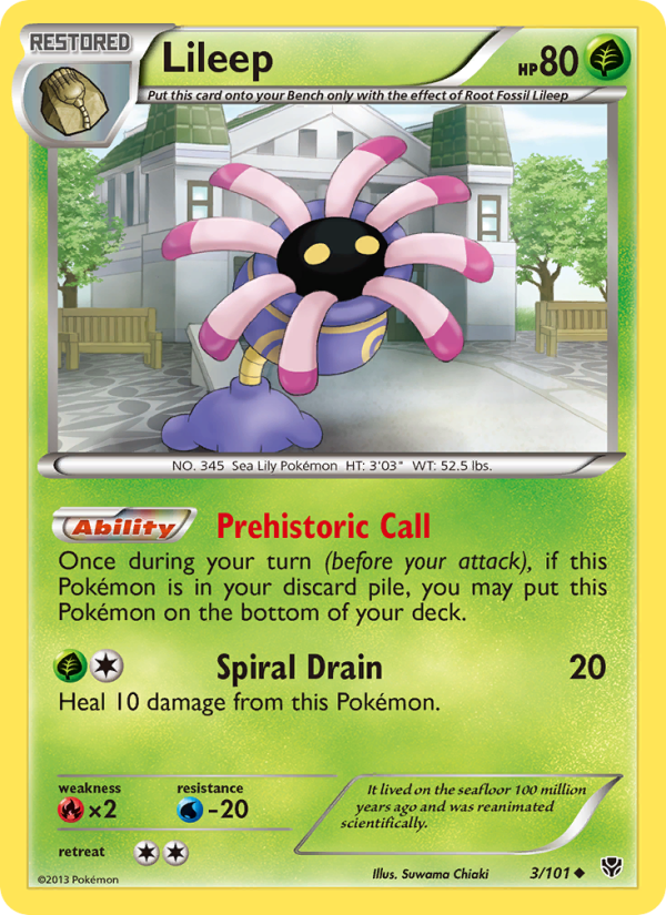 Lileep - Pokémon TCG Card