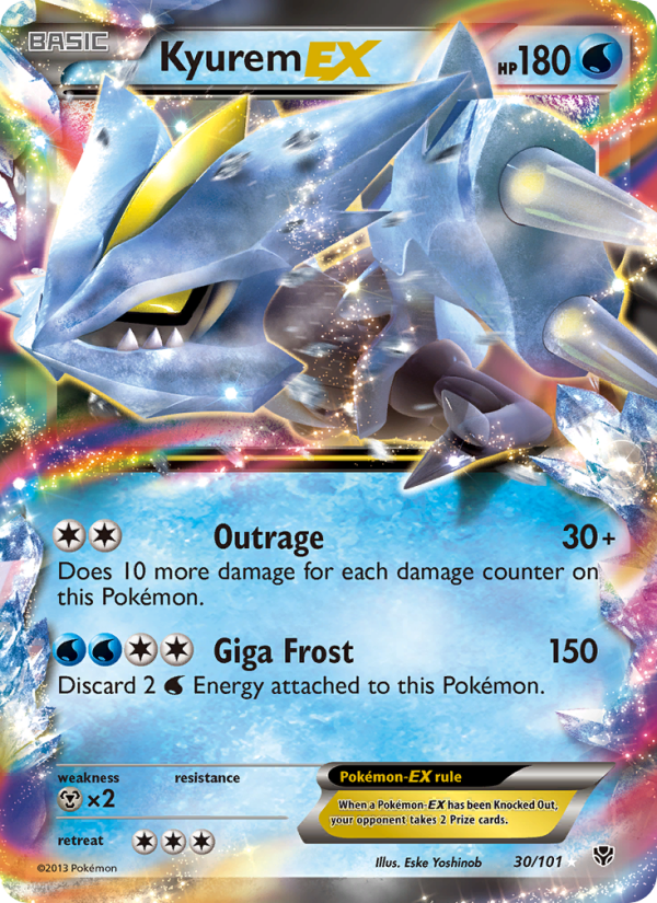 Kyurem-EX - Pokémon TCG Card
