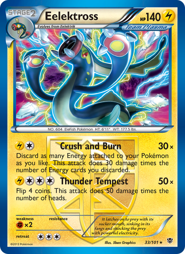 Eelektross - Pokémon TCG Card