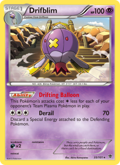Drifblim - pokemon TCG Card